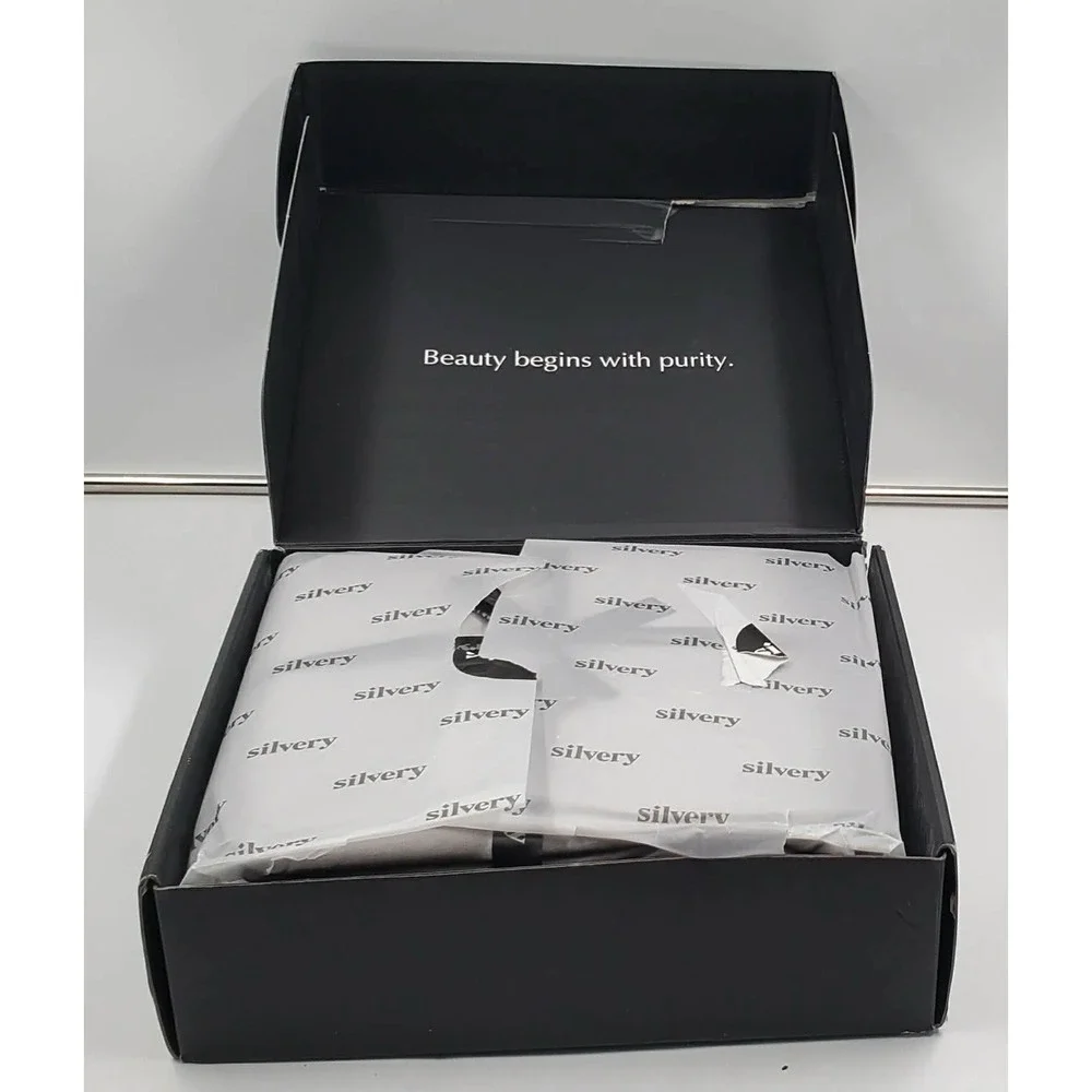 Silver Infused Bed Sheets Set - Award-Winning Self-Cooling Fabric with Self-C...